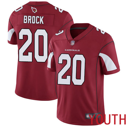 Arizona Cardinals Limited Red Youth Tramaine Brock Home Jersey NFL Football #20 Vapor Untouchable->nfl t-shirts->Sports Accessory